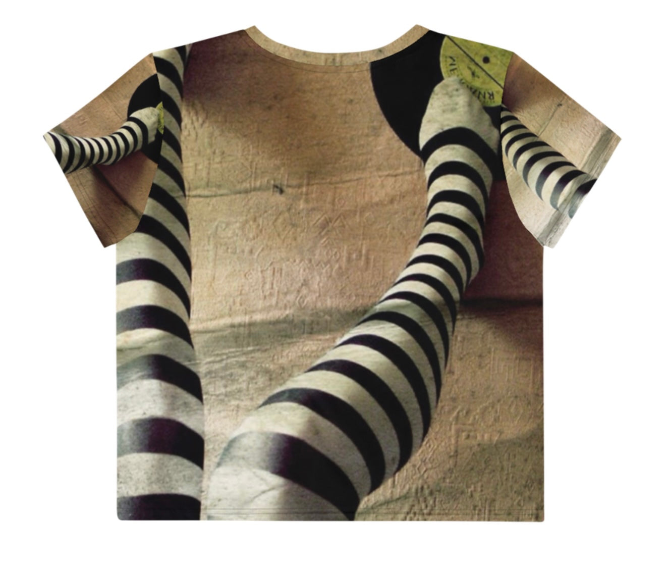 LEGS- CROP TEE