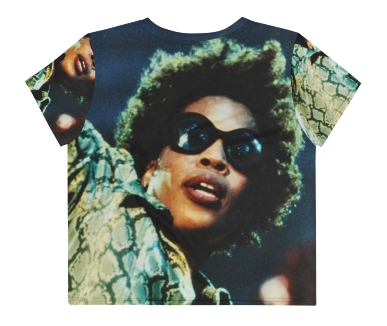 MACY GRAY- CROP TEE