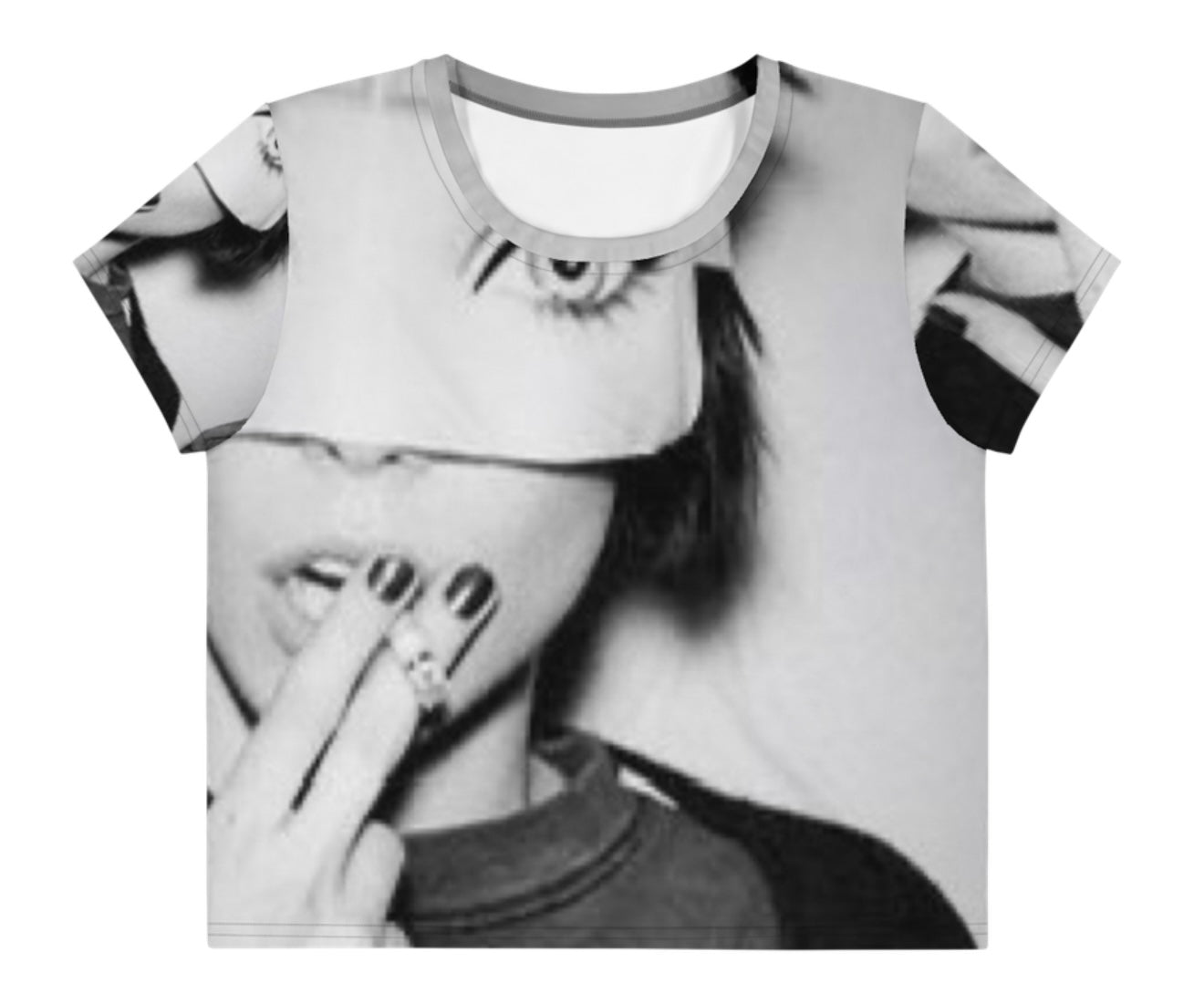 NOT SMOKING- CROP TEE