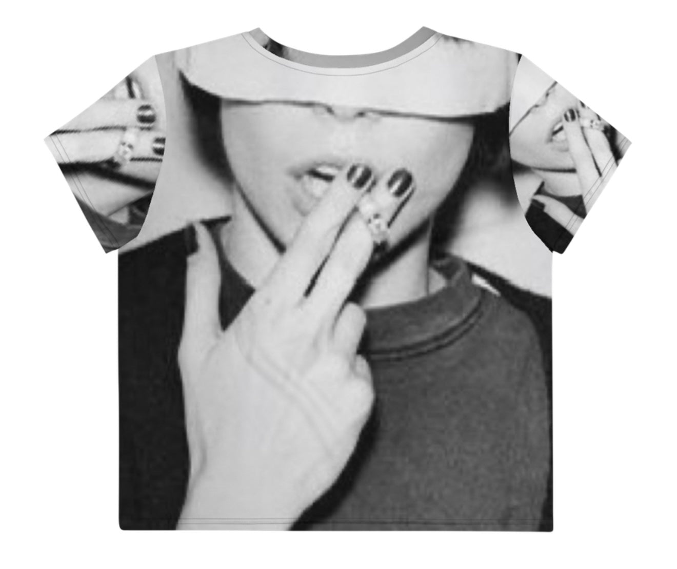 NOT SMOKING- CROP TEE