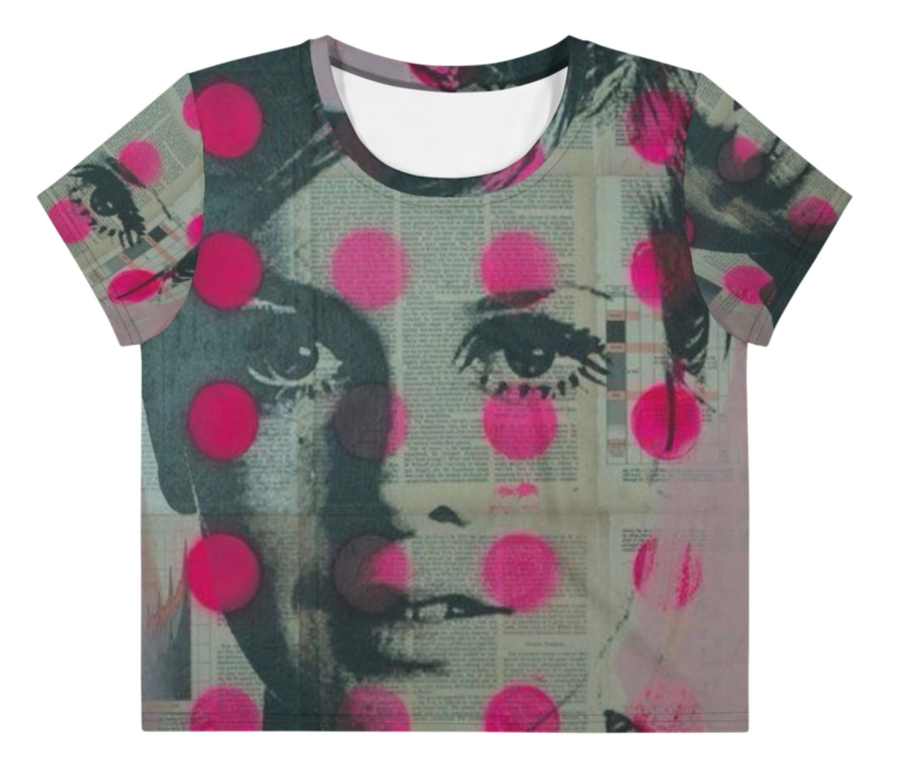 TWIGGY- CROP TEE