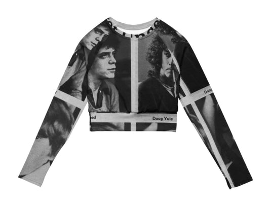 VELVET UNDERGROUND- LONG SLEEVE CROP TEE