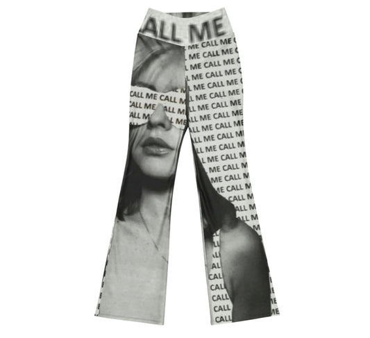 CALL ME- BLONDIE- FLARE LEGGING